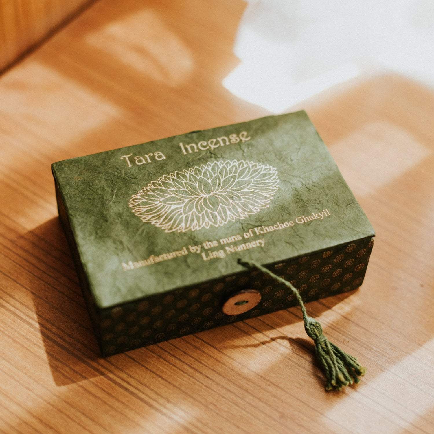 Green Tara Incense Handmade by Nuns