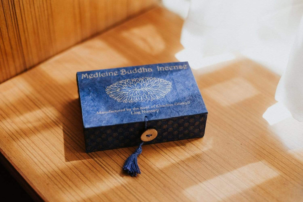 Medicine Buddha Healing Incense Handmade by Nuns