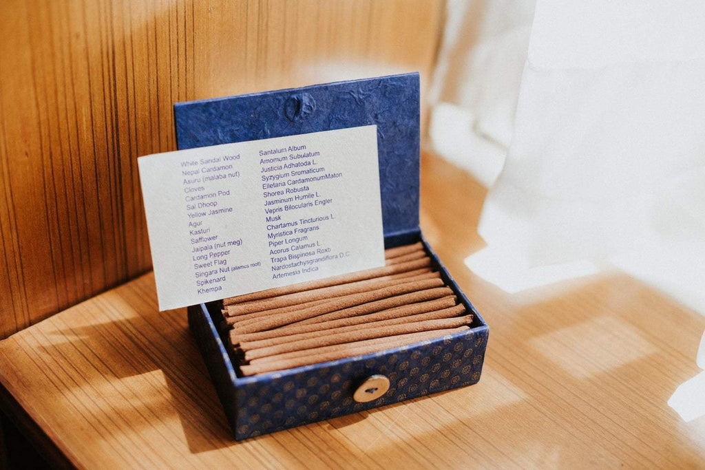 Medicine Buddha Healing Incense Handmade by Nuns