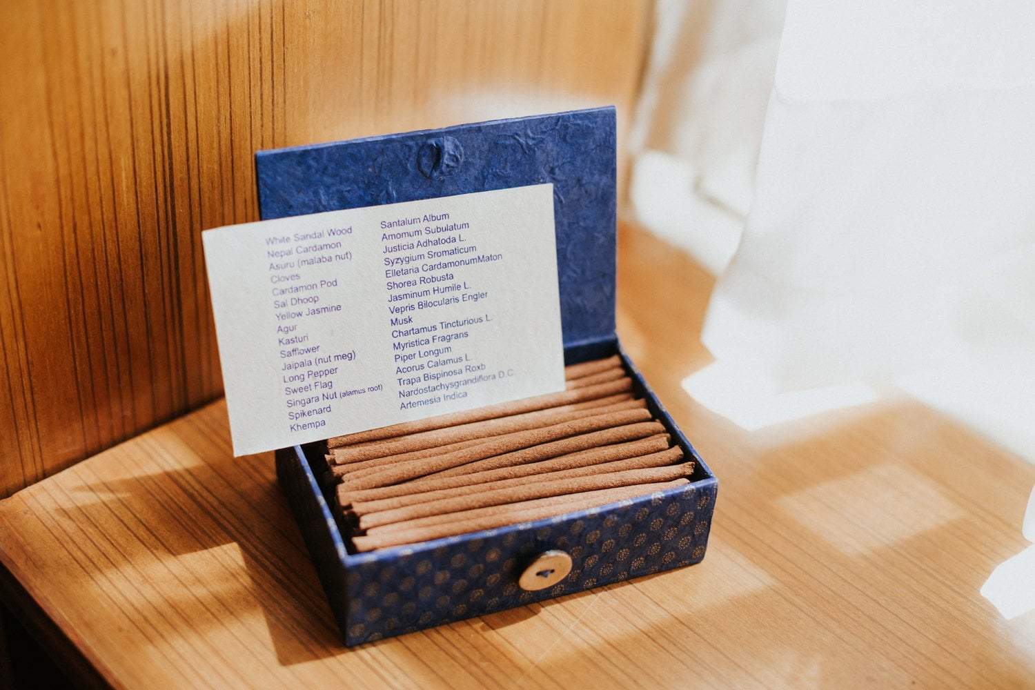 Medicine Buddha Healing Incense Handmade by Nuns
