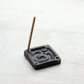 Om Incense Burner Black