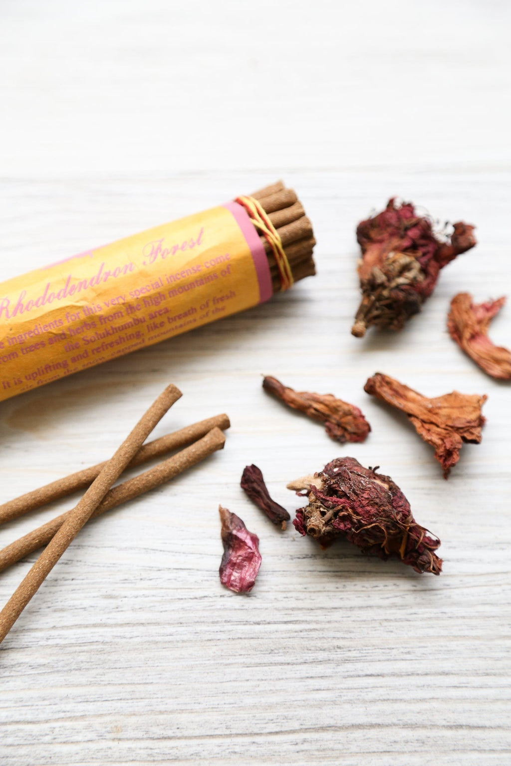 Rhododendron Forest Incense Handmade by Nuns