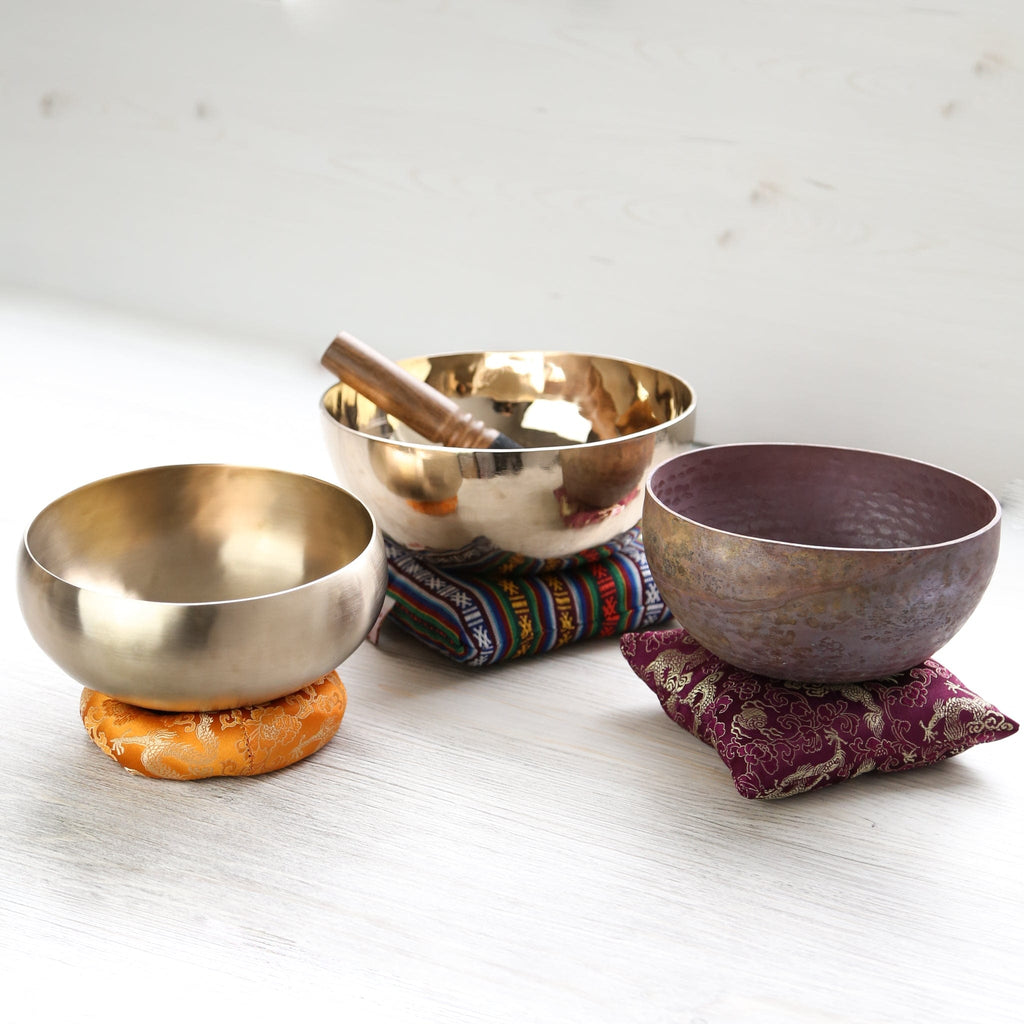 DharmaShop Singing Bowl Gift Set of 3