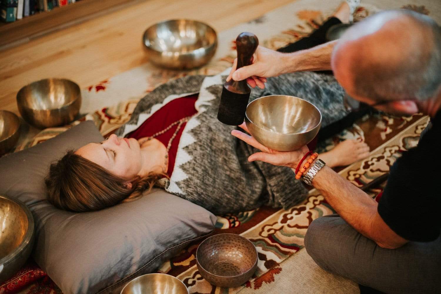 DharmaShop Singing Bowl Gift Set of 3