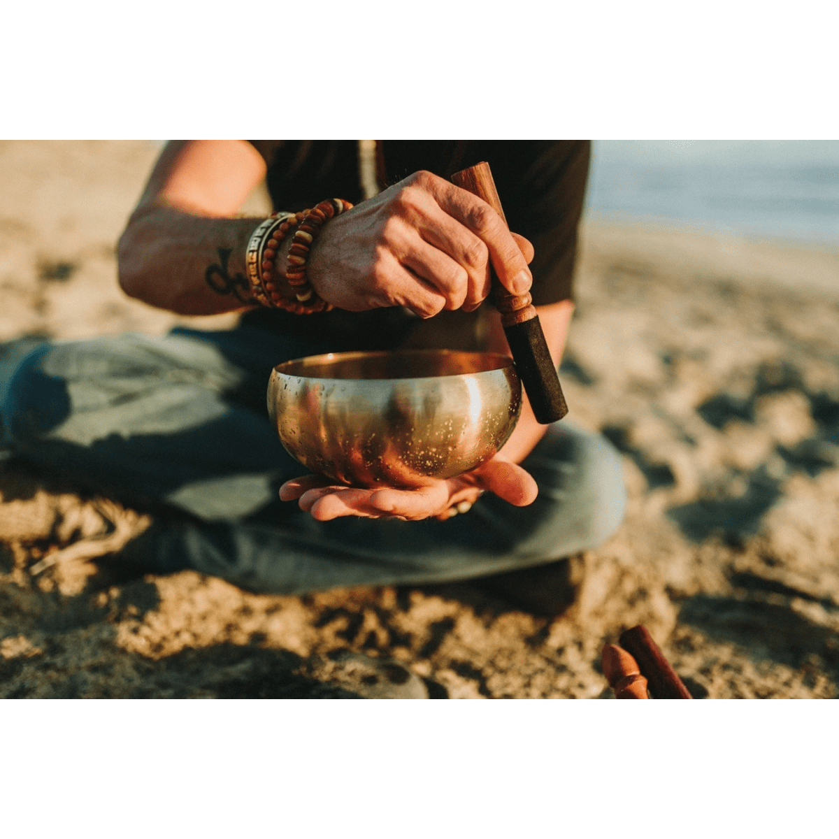 DharmaShop Singing Bowl Gift Set of 3