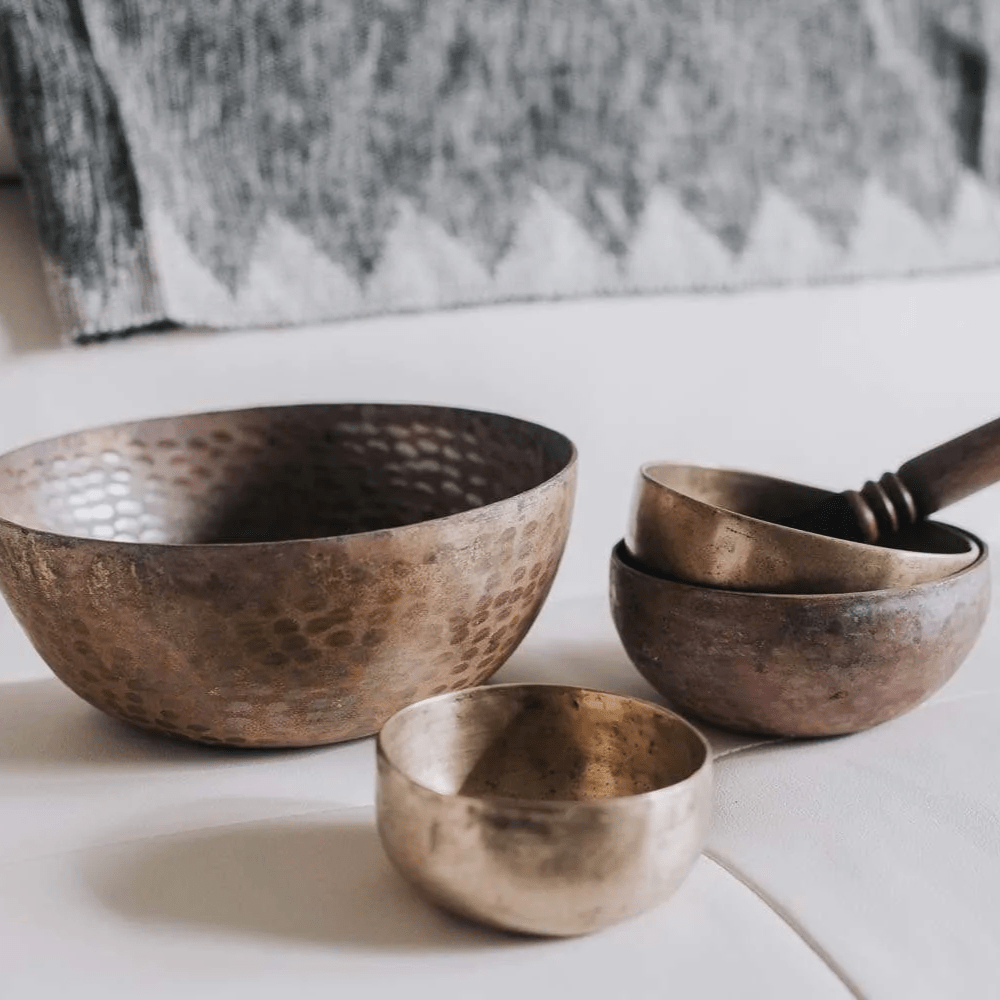 Fire and Tradition Singing Bowl Set of 3