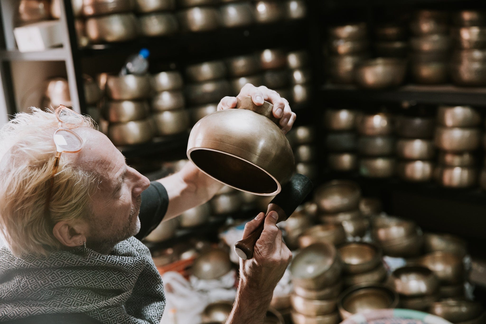 Naga Pedestal Singing Bowl
