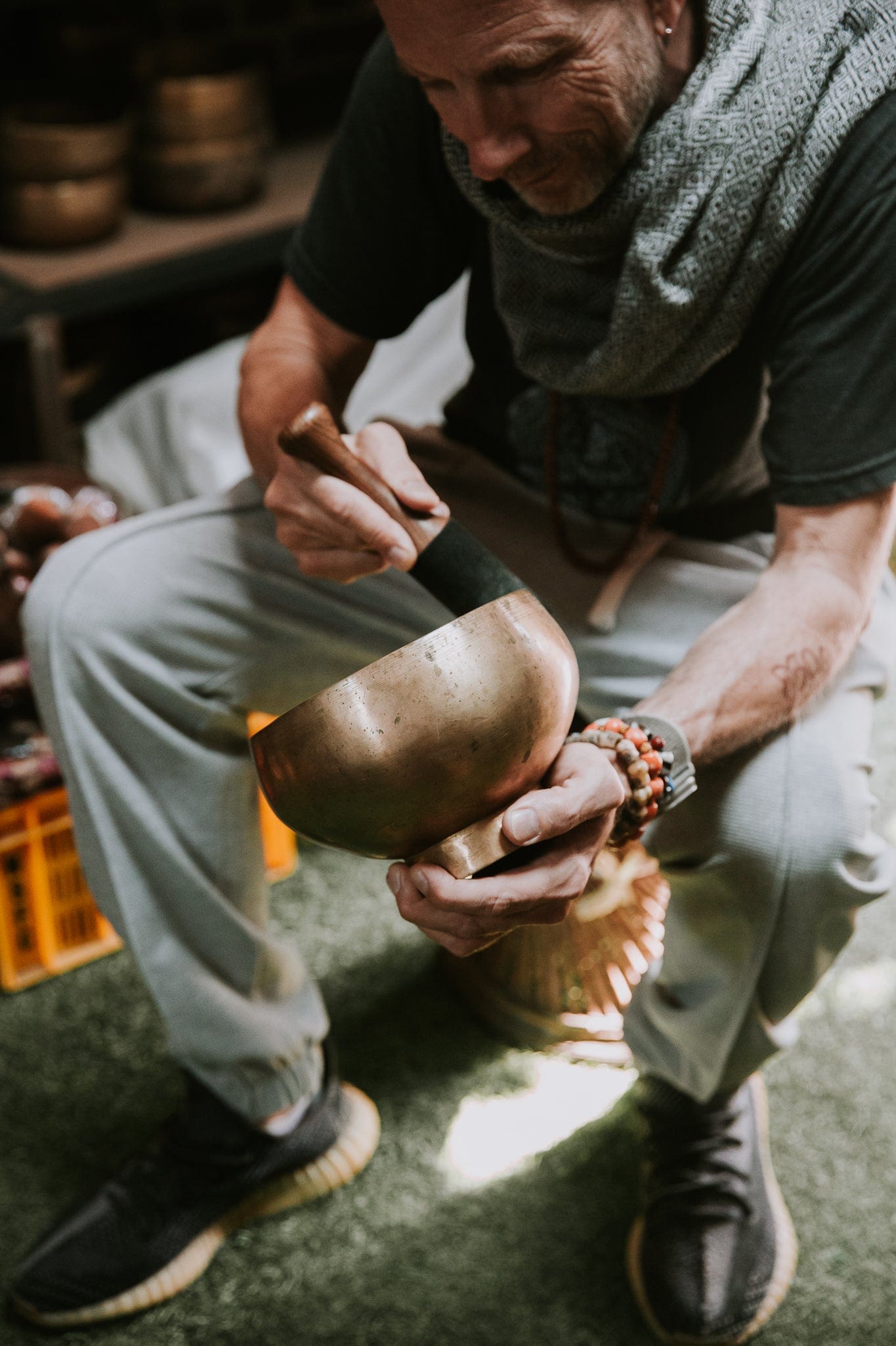 Naga Pedestal Singing Bowl