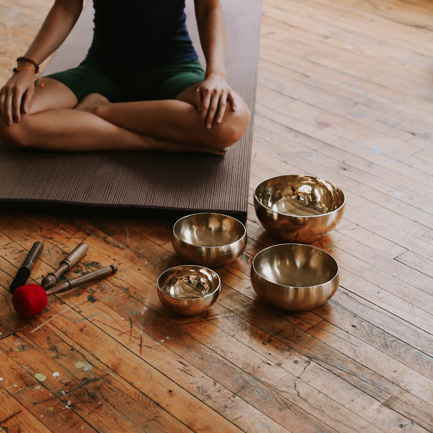 Polished Singing Bowl Set of 2