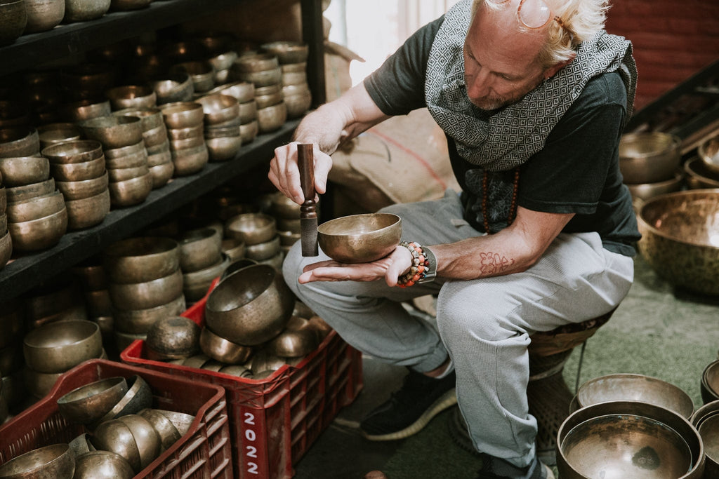 Set of 3 Heirloom Thado Singing Bowls