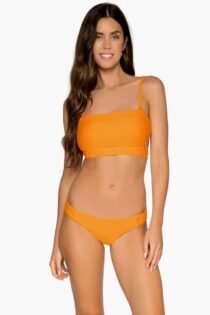 Zaful Womens Solid Color Strap Knot Bikini Set